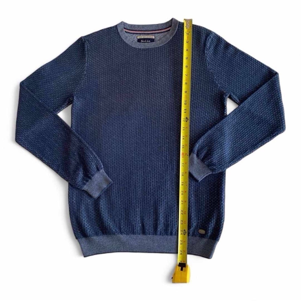 SALSA Men’s Long Sleeves Sweater High Quality Knitwear Size Small - Picture 7 of 8